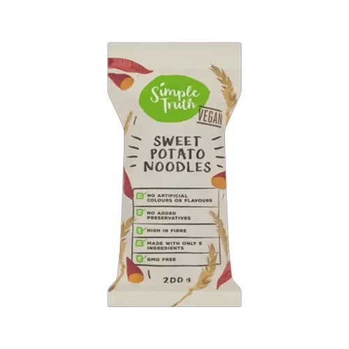 simple truth vegan sweet potato noodles 200g