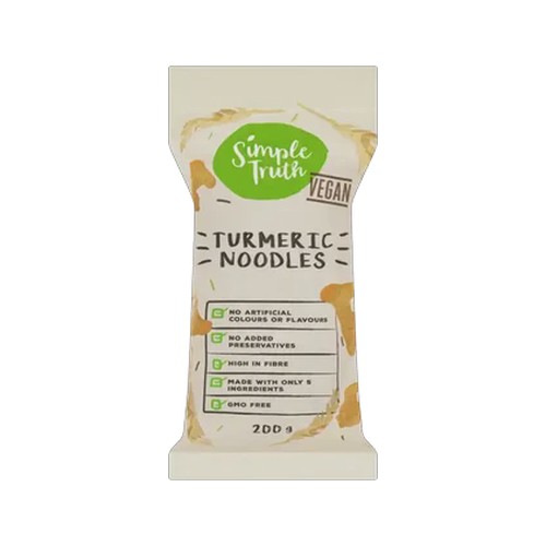 simple truth vegan turmeric noodles 200g