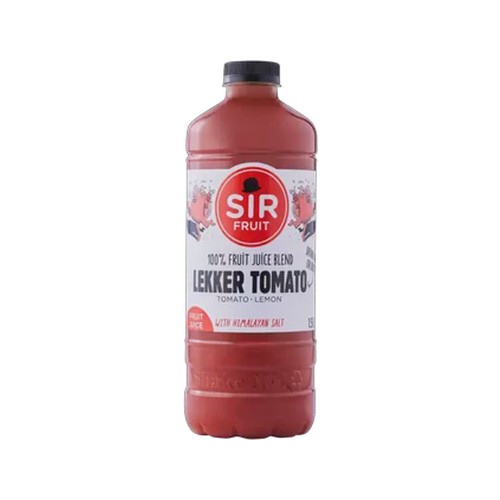 sir fruit lekker tomato 100 fruit juice blend 15l