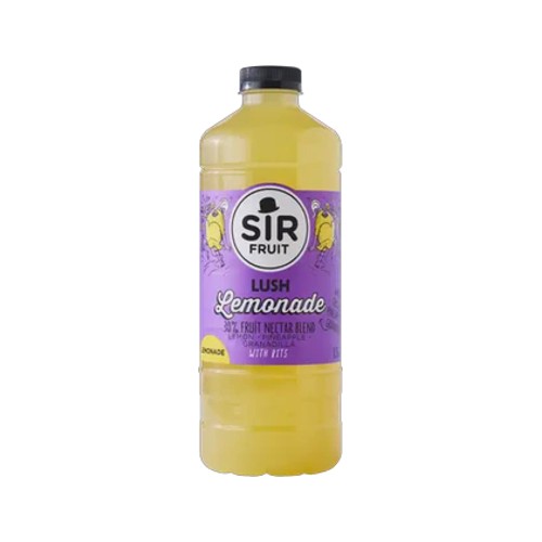 sir fruit lush lemonade with bits 15l