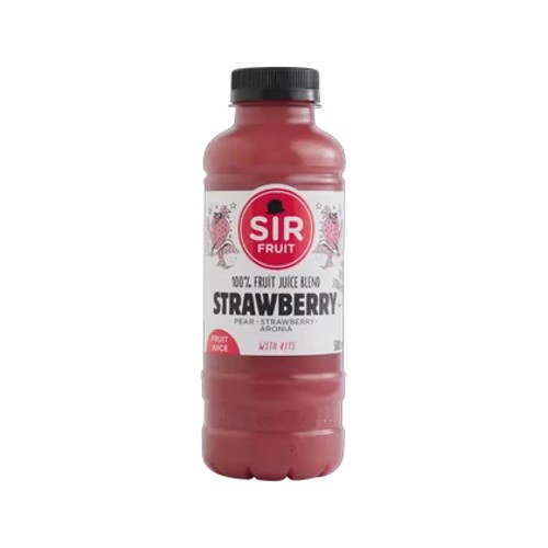 Sir Fruit Strawberry 100 Fruit Juice Blend Bottle 500ml
