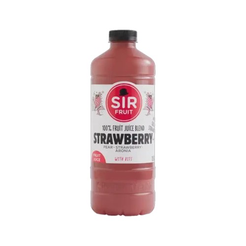 sir fruit strawberry 100 fruit juice blend with bits 15l