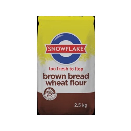 Snowflake Brown Bread Wheat Flour 2.5kg