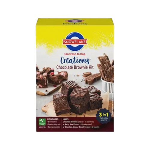 Snowflake Creations Chocolate Brownies Kit 615g