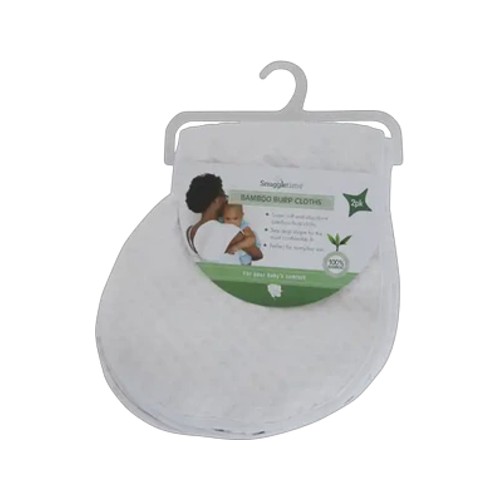 snuggletime bamboo burp cloths 2-pack