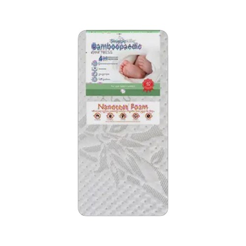snuggletime bamboopaedic mattress large cot