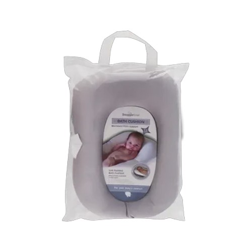 snuggletime grey microbead baby bath cushion 0-6 months