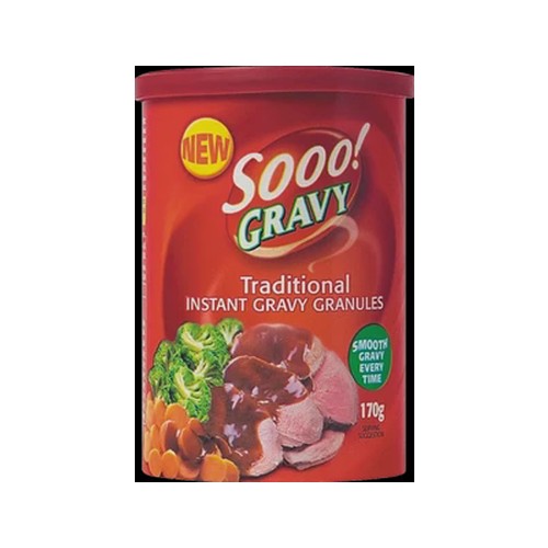 Sooo! Beef Flavoured Instant Gravy Granules 170g