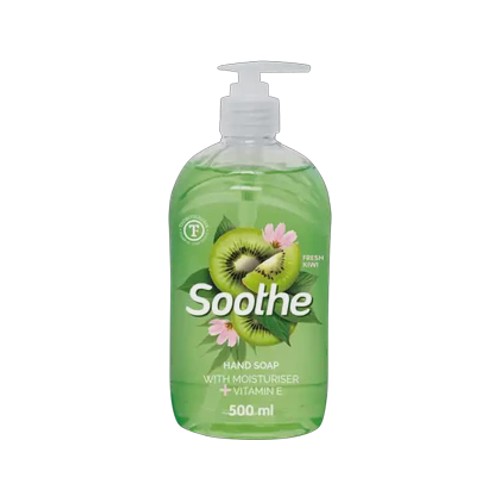 Soothe Fresh Kiwi Liquid Hand Soap 500ml