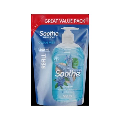 Soothe Ocean Mist Hand Soap Refill 500ml