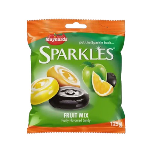 Sparkles Fruit Mix Candy 125g