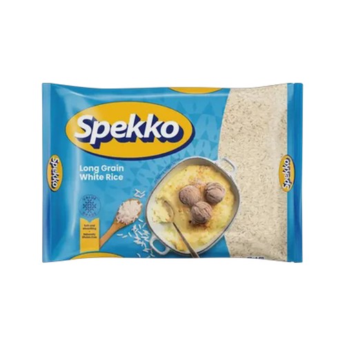spekko long grain white rice 2kg