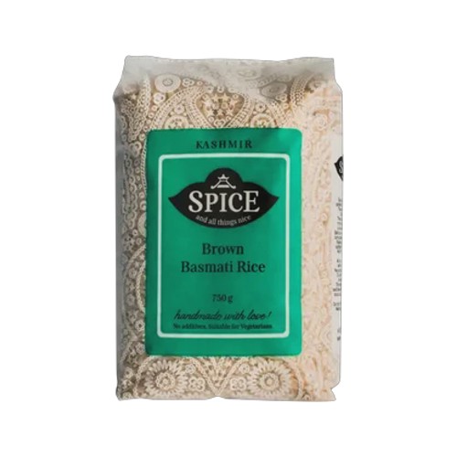 spice and all things nice brown basmati rice 750g