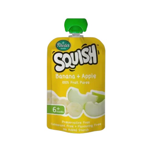 squish banana apple 100 fruit puree 110ml