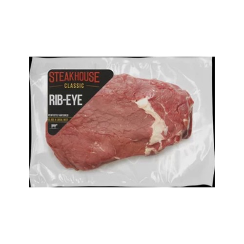 Steakhouse Classic Rib Eye Beef Steak Per kg