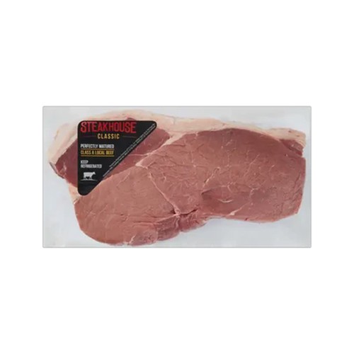 steakhouse classic rump beef steak 500g - 700g