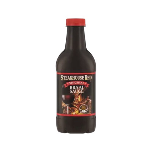 steakhouse red original braai sauce 750ml