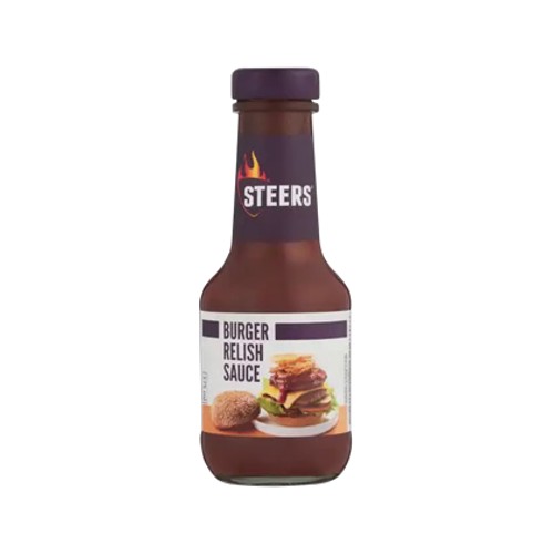 steers burger relish sauce 375ml
