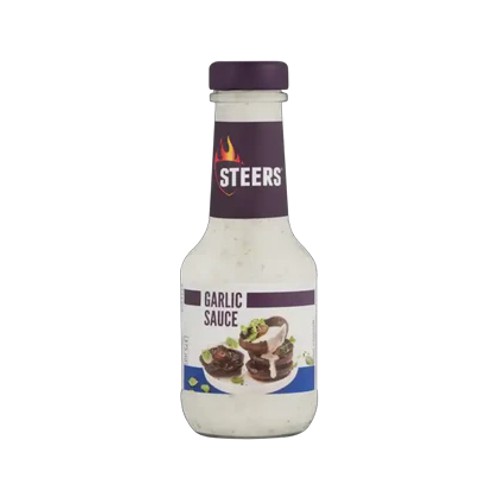 steers garlic sauce 375ml