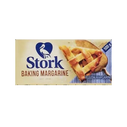 Stork Yellow Baking Margarine Brick 500g