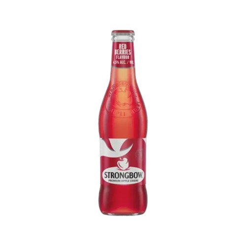 strongbow red berries flavour apple cider bottle 330ml
