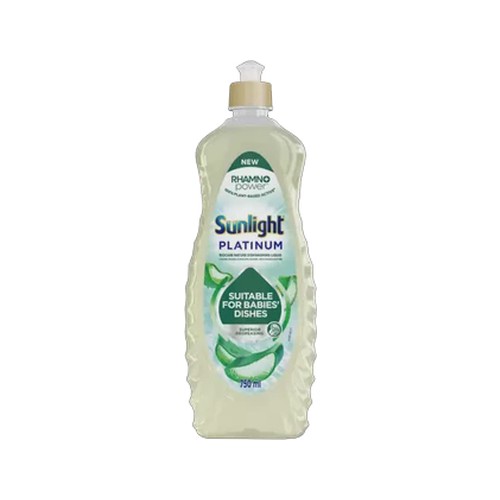 sunlight platinum biocare nature dishwashing liquid 750ml