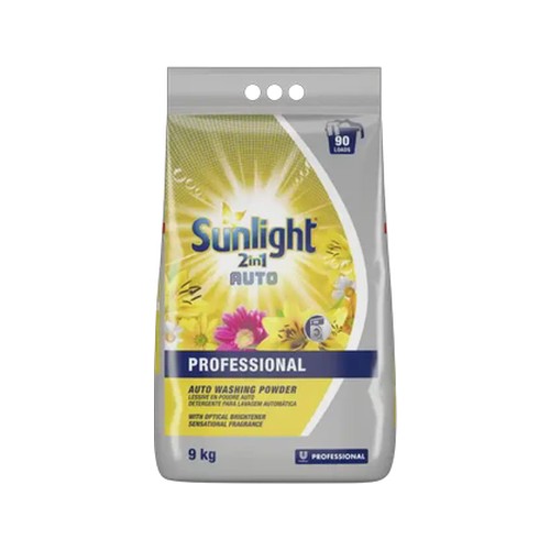 Sunlight Professional 2-In-1 Auto Washing Powder 9kg