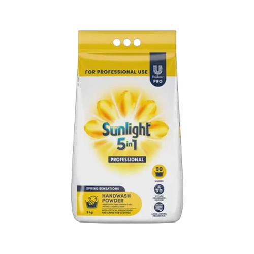sunlight professional spring sensations 5-in-1 hand wash powder 9kg