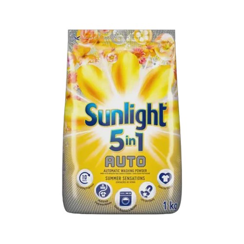 sunlight summer sensations 5-in-1 auto washing powder 1kg