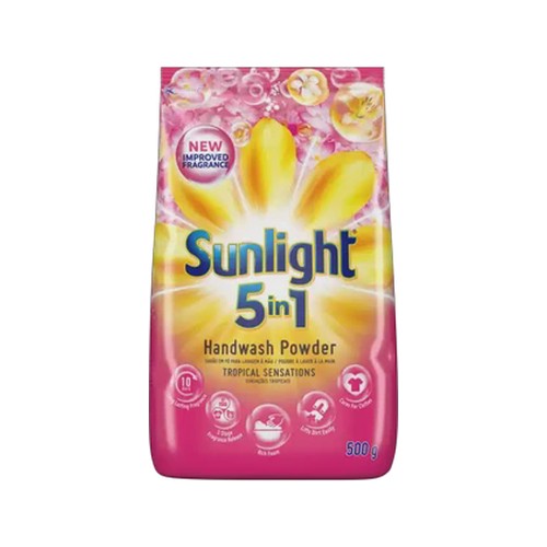 sunlight tropical sensations 5 in 1 handwash powder 500g