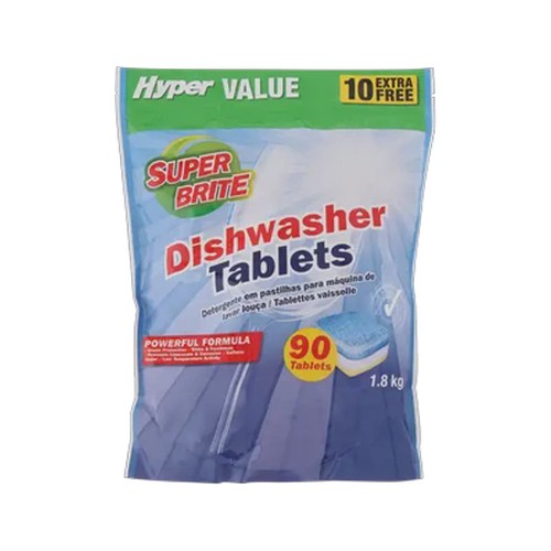 super brite dishwasher tablets 90 pack