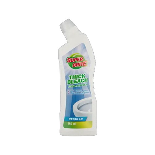 super brite regular thick bleach 750ml