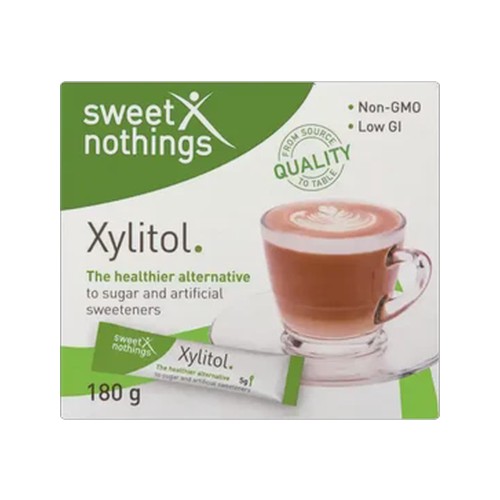 sweet nothings xylitol sachets 36 x 5g