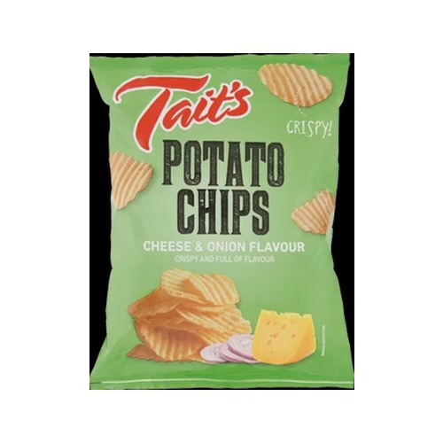 Tait's Cheese & Onion Chips 125g