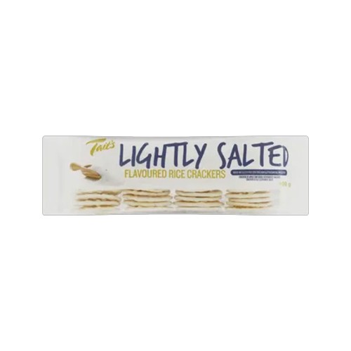taits lightly salted flavoured rice cakes 100g