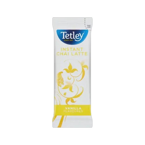 tetley vanilla flavoured instant chai latte 22g