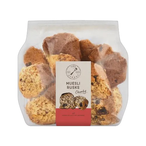 the bakery chunky muesli rusks 500g