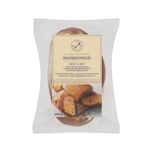the bakery frozen la boulangerie sourdough heat & eat loaf 500g