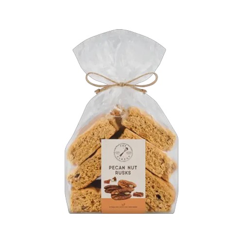 the bakery pecan nut rusks 475g