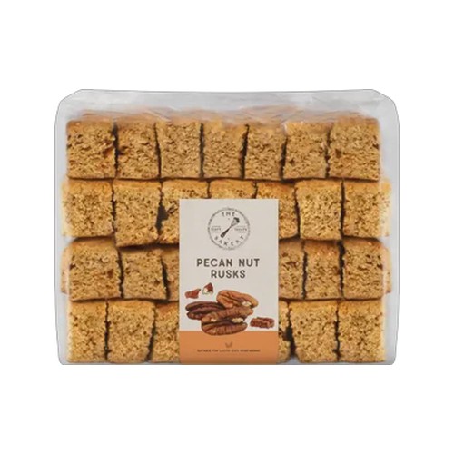 the bakery pecan nut rusks 800g