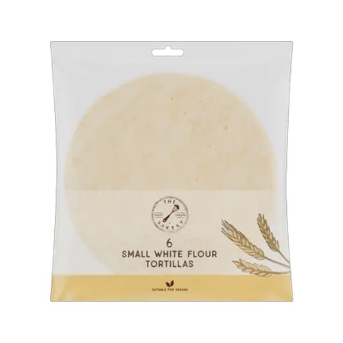 the bakery small white flour tortillas 6 pack