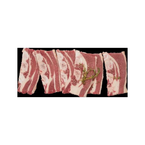 Thinly Sliced Beef Brisket Per kg