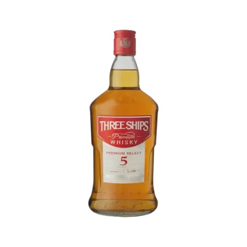 Three Ships 5 Year Old Premium Select Whisky Bottle 750ml
