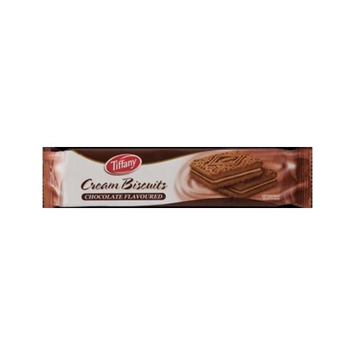 Tiffany Chocolate Flavoured Cream Biscuits 90g