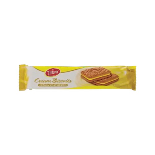 Tiffany Lemon Flavoured Cream Biscuits 84g