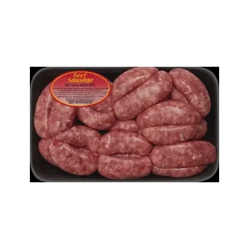 Traditional Beef Chipolatas Per kg