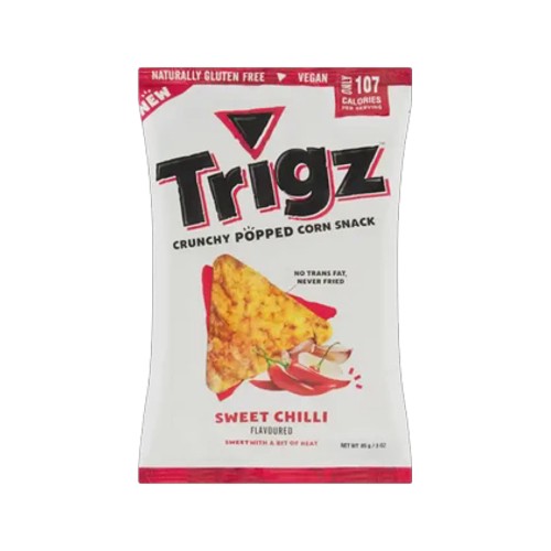 Trigz Sweet Chilli Flavoured Corn Snack 85g