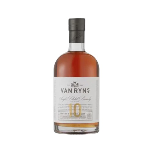 Van Ryns 10 Year Old Single Potstill Brandy Bottle 750ml
