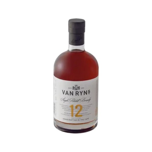 Van Ryns 12 Year Single Potstill Brandy Bottle 750ml