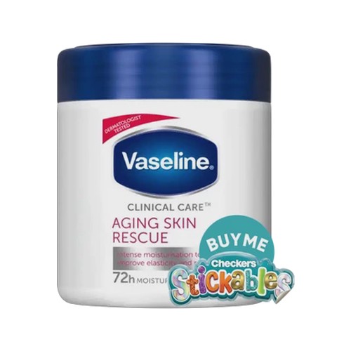 vaseline clinical care aging skin rescue body cream 400ml